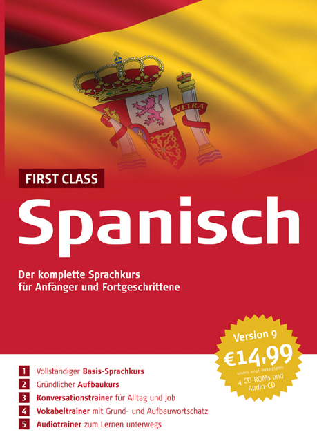 First Class Sprachkurs Spanisch 9.0