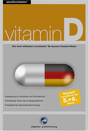 vitamin D, Deutsch Lernhilfe für die 5./6. Klasse, 1 CD-ROM