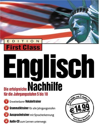 Edition First Class, Englisch Nachhilfe, 3 CD-ROMs m. Audio-CD