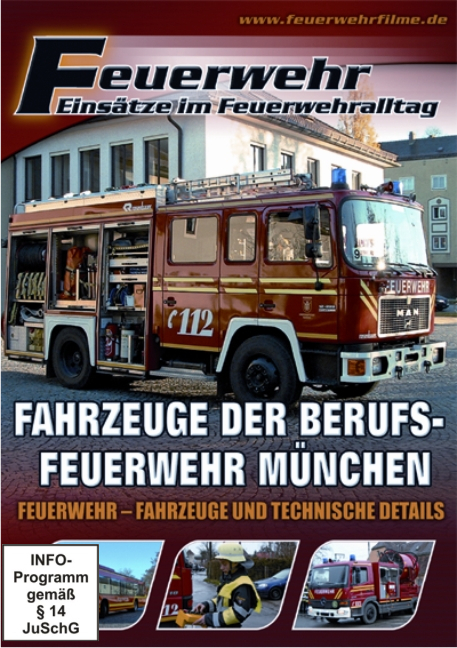 Fahrzeuge der Berufsfeuerwehr München