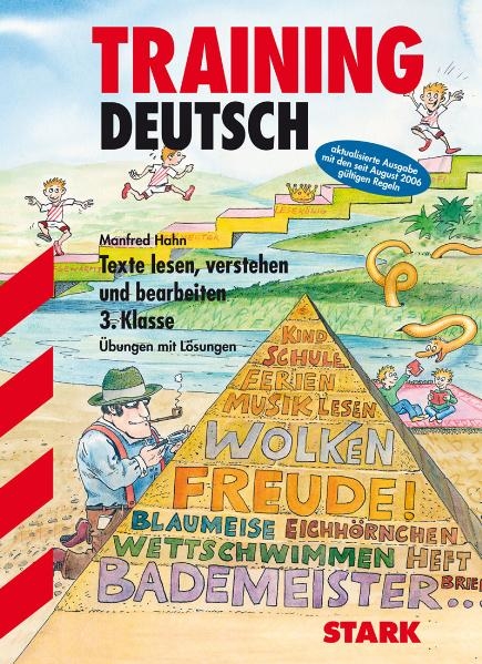 Training Deutsch Grundschule / Grundschule / Texte lesen, verstehen und bearbeiten 3. Klasse - Manfred Hahn