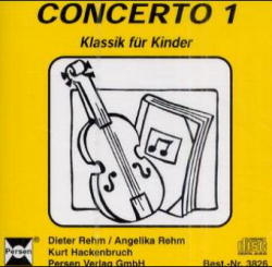 Concerto 1 - CD - Dieter Rehm, Angelika Rehm, Kurt Hackenbruch