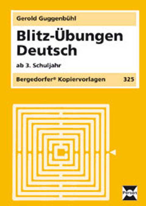 Blitz-Übungen Deutsch - Gerold Guggenbühl