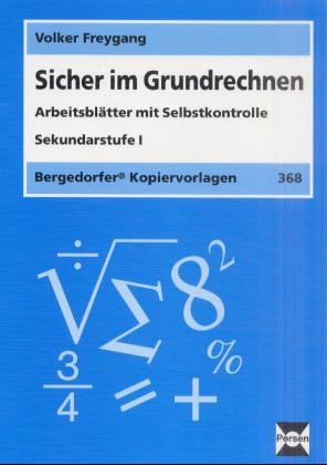 Sicher im Grundrechnen - Volker Freygang