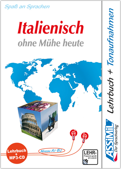 ASSiMiL Italienisch ohne Mühe heute - MP3-Sprachkurs - Niveau A1-B2 - 