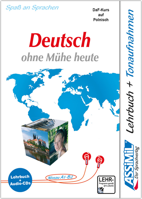 ASSiMiL Język Niemiecki łatwo i przyjemnie - Deutschkurs in polnischer Sprache - Audio-Sprachkurs - Niveau A1-B2 - 