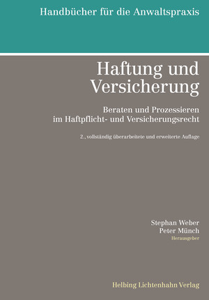 Haftung und Versicherung - Monica Armesto, Daniel Bausch, Peter Beck, Max Berger, Markus Boog, Michael Bütler, Maurice Courvoisier, Manfred Dähler, Remo Dolf, Walter Fellmann, Friedrich Frey, Stephan Fuhrer, Christoph Graber, Jost Gross (†), Heinz Hausheer, Sarah Henneberger-Sudjana, Christian Hilti, Marc M. Hürzeler, Atilay Ileri, Christian Imhof, Manuel Jaun, Harald Jenni, Isabelle Juvet, Ueli Kieser, Barbara Klett, Frédéric Krauskopf, Karin Kyburz, Hardy Landolt, Thierry Luterbacher, Roland Müller, Peter Münch, Volker Pribnow, Adrian Rothenberger, Marc Schaetzle, René Schaffhauser, Gerhard Schmid, Markus Schmid, Bernhard Stehle, Ursula Sury, Daniel Trümpy, Adrian von Kaenel, Stephan Weber, Jean-Claude Werz, Pierre Widmer, Dominik Zehntner, Christoph Zogg, Hans Bättig, Urs Fankhauser, Thomas Pfister, Anton K. Schnyder, Hansjörg Seiler, Max Sidler, Hans-Kaspar Stiffler, Hans Peter Walter