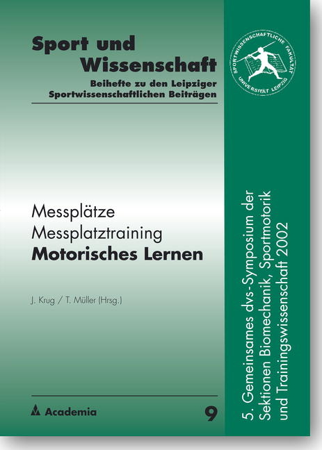 Messplätze. Messplatztraining. Motorisches Lernen - 