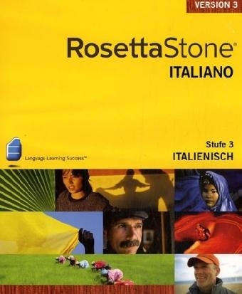 Rosetta Stona Version 3 / Rosetta Stone Version 3 Level 3. Vollständiger Sprachurs mit 102 Lektionen. Für Fortgeschrittene und Wiedereinsteiger / Italienisch