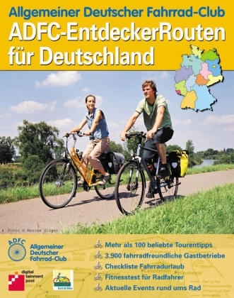 ADFC-EntdeckerRouten für Deutschland, 1 CD-ROM