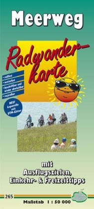 Radwanderkarte Meerweg