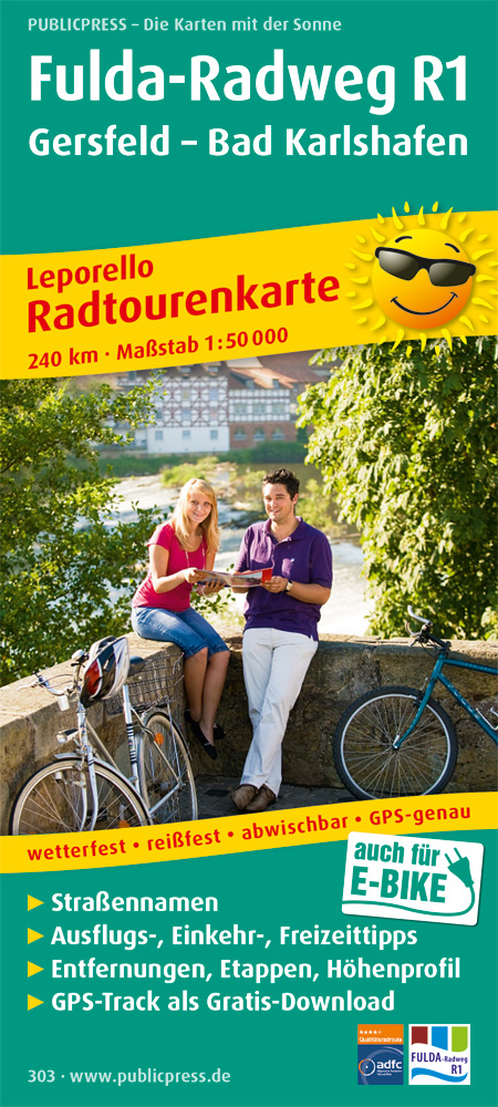 Fulda-Radweg, Gersfeld - Hann. Münden