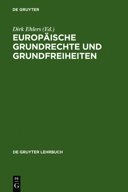 Europäische Grundrechte und Grundfreiheiten - 