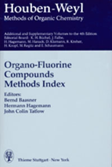 Houben-Weyl Methods of Organic Chemistry Vol. E 23i, 4th Edition Supplement