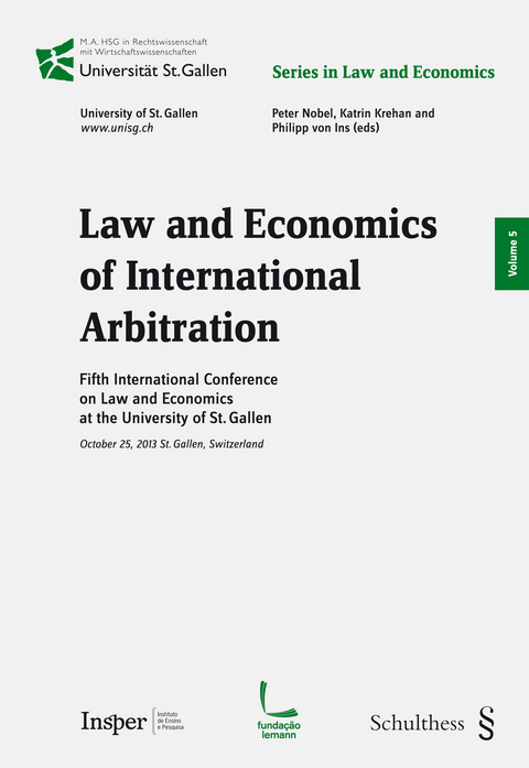 Law and Economics of International Arbitration - 