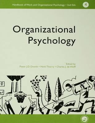 Handbook of Work and Organizational Psychology - 