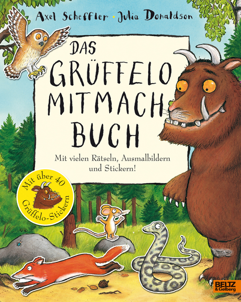 Das Grüffelo-Mitmachbuch - Axel Scheffler, Julia Donaldson