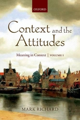 Context and the Attitudes - Mark Richard