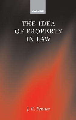 The Idea of Property in Law - James Penner