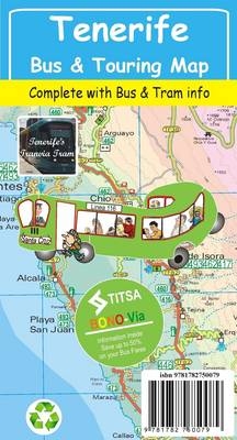 Tenerife Bus & Touring Map - David Brawn