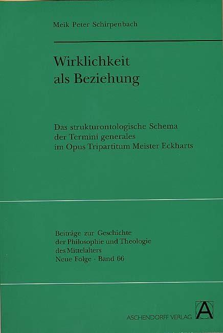 Wirklichkeit als Beziehung - Meik Peter Schirpenbach