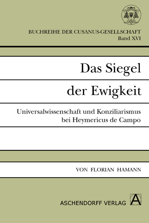 Das Siegel der Ewigkeit - Florian Hamann