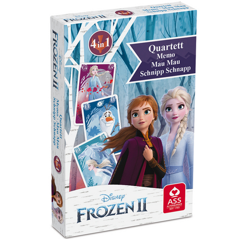 Disney Die Eiskönigin 2 - Quartett 4 in 1 -  Spielkartenfabrik Altenburg GmbH