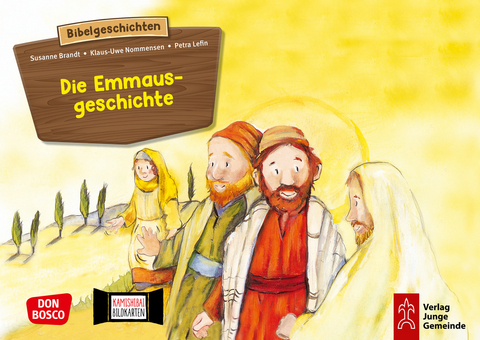 Die Emmausgeschichte, Kamishibai Bildkartenset - Susanne Brandt, Klaus-Uwe Nommensen