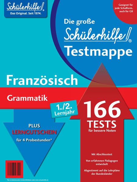 Testmappe Französisch Grammatik (Lernjahr 1.-2.)