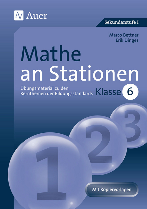 Mathe an Stationen 6 - Marco Bettner, Erik Dinges