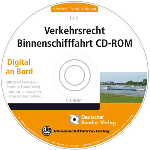 Verkehrsrecht Binnenschifffahrt CD-ROM