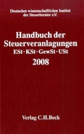 Handbuch der Steuerveranlagungen 2008 - 