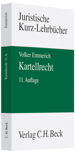 Kartellrecht - Volker Emmerich