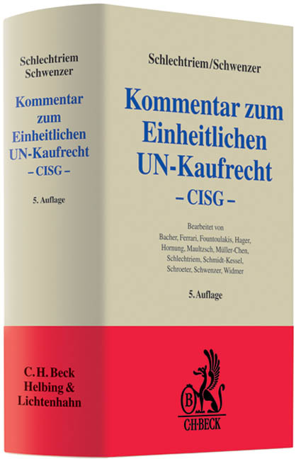 Kommentar zum Einheitlichen UN-Kaufrecht - CISG - - 