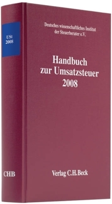 Handbuch zur Umsatzsteuer 2008 - 