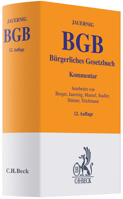 Bürgerliches Gesetzbuch - 