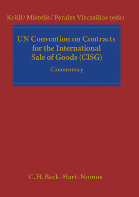 UN Convention on Contracts for the International Sale of Goods (CISG) - 