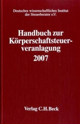 Handbuch zur Körperschaftsteuerveranlagung 2006 - 