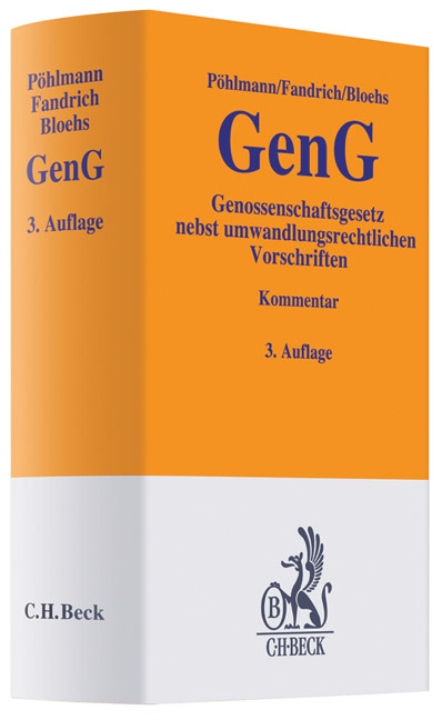 Genossenschaftsgesetz - Eduard Hettrich, Peter Pöhlmann, Bernd Gräser, Roland Röhrich