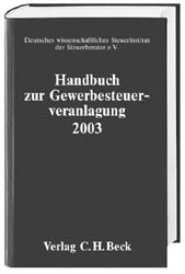 Handbuch zur Gewerbesteuerveranlagung 2003