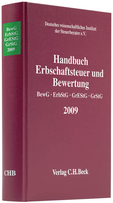 Handbuch Erbschaftsteuer und Bewertung 2009 - 