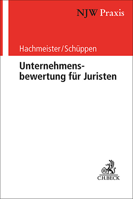 Unternehmensbewertung für Juristen - Dirk Hachmeister, Matthias Schüppen