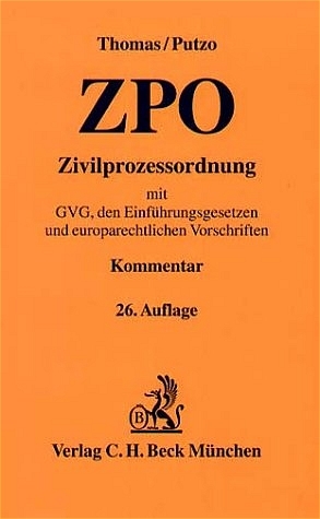 Zivilprozessordnung - 