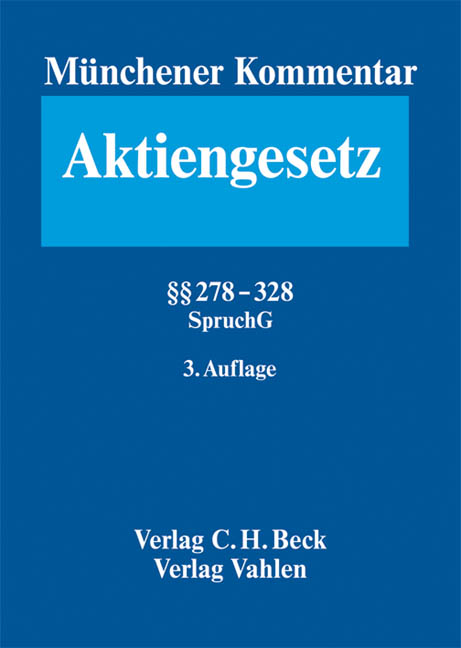 Münchener Kommentar zum Aktiengesetz Band 5 - 