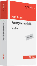 Versorgungsausgleich - Franz Ruland