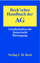 Beck'sches Handbuch der AG - 