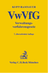 Verwaltungsverfahrensgesetz - Ferdinand O Kopp, Ulrich Ramsauer