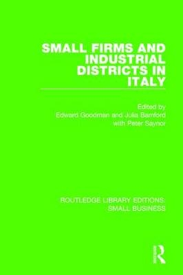 Small Firms and Industrial Districts in Italy - 