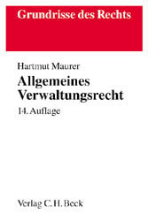 Allgemeines Verwaltungsrecht - Hartmut Maurer