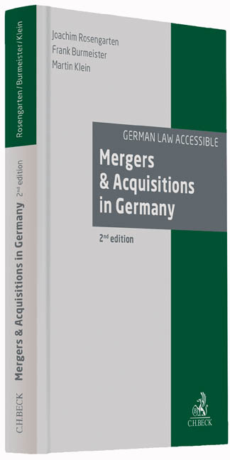 Mergers and Acquisitions in Germany - Frank Burmeister, Dieter Beinert, Hermann-Josef Tries